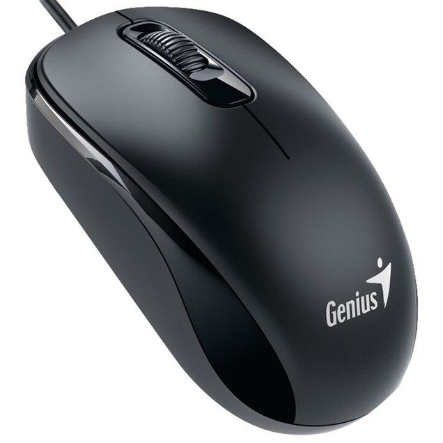 Genius DX-110 Black USB Full Size Optical Mouse