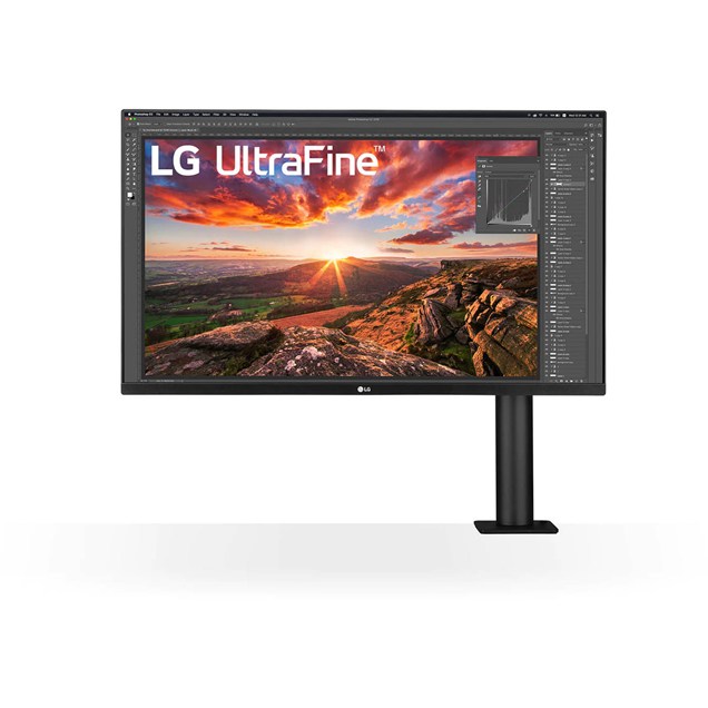 LG UltraFine 32UN880-B 31.5" 4K UHD Monitor - IPS, 60Hz, 5ms, Speakers, HDMI, DP