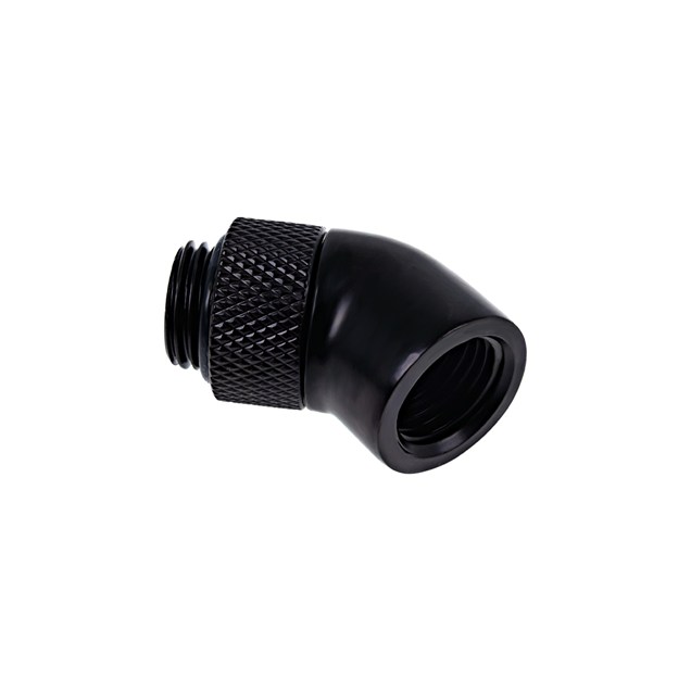 Alphacool Eiszapfen 45 Degree Rotary Extension - Black