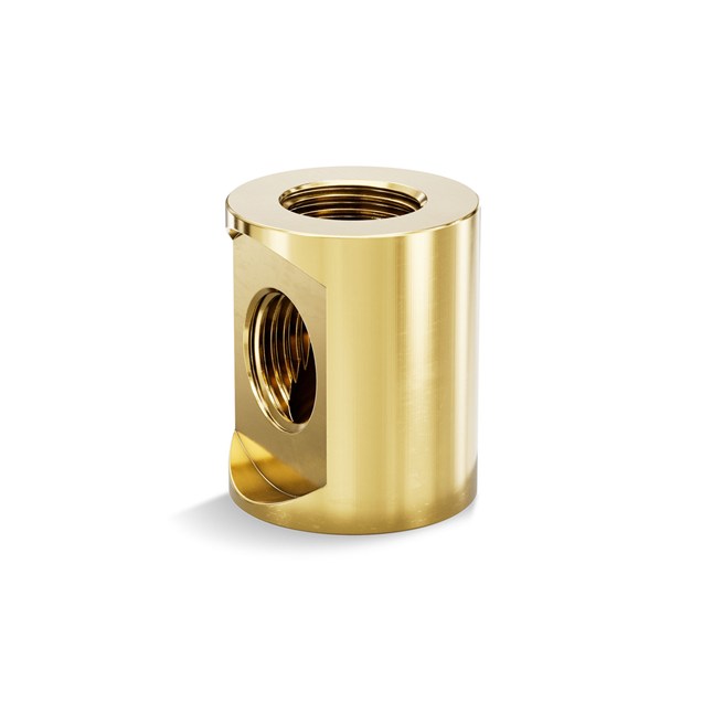 EKWB EK-Quantum Torque Splitter 3F T in Gold