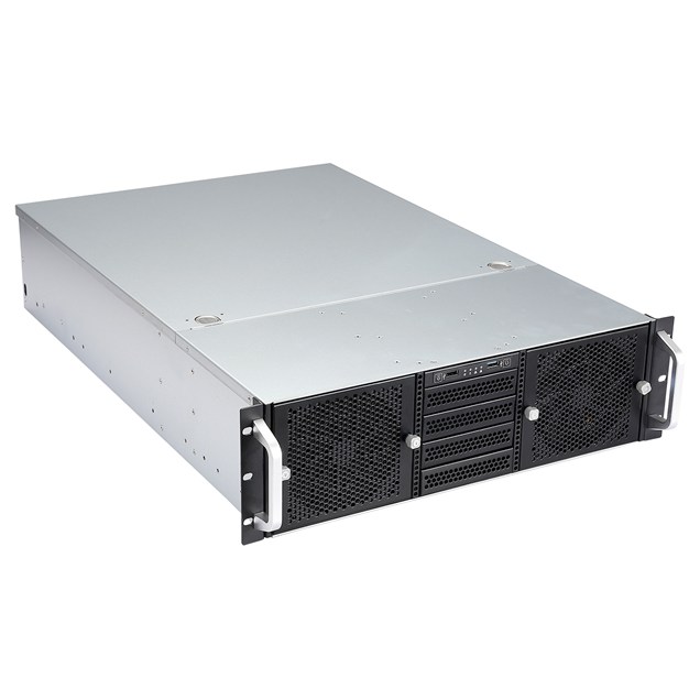 Codegen 3U 650mm Rackmount Server Case - Silver 