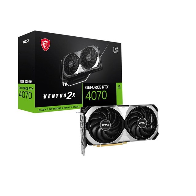 MSI GeForce RTX 4070 Ventus 2X OC 12GB Graphics Card