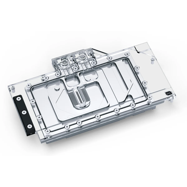 Alphacool Eisblock Aurora Acryl GPX-N Waterblock with Backplate for Geforce RTX 3090 Ti Strix or TUF