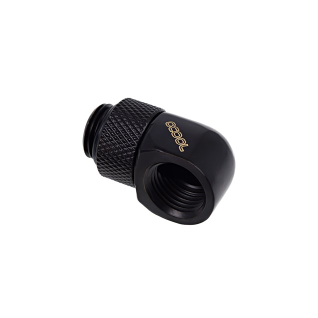 Alphacool Eiszapfen 90 Degree Rotary Extension - Black