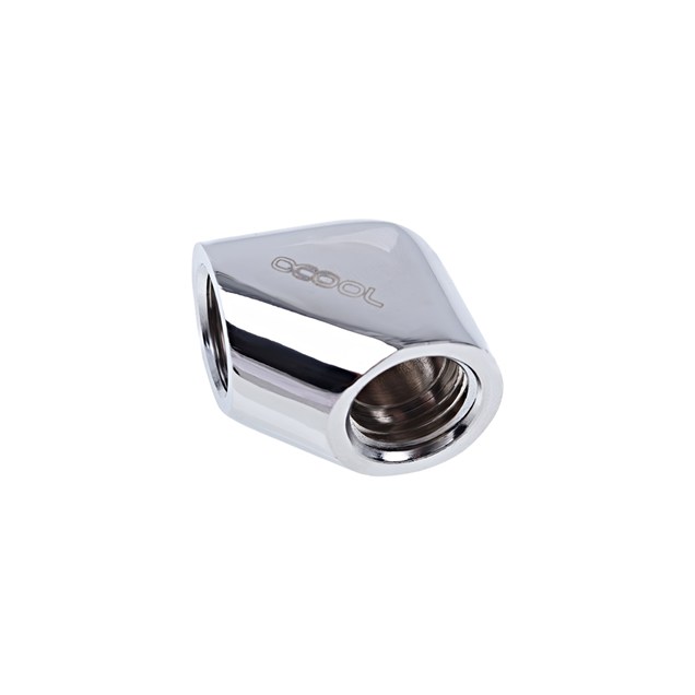 Alphacool Eiszapfen L-connector G1/4 to G1/4 - Chrome