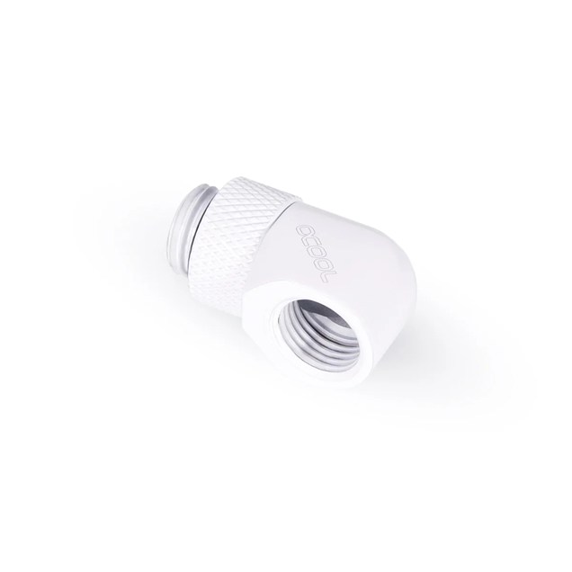 Alphacool Eiszapfen L-connector G1/4 to G1/4 - White