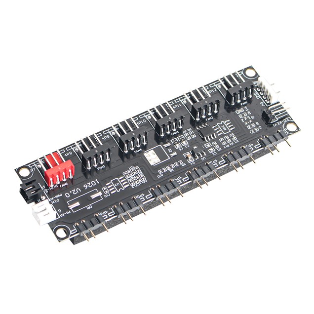 Generic ARGB 6 Port Black Fan Hub
