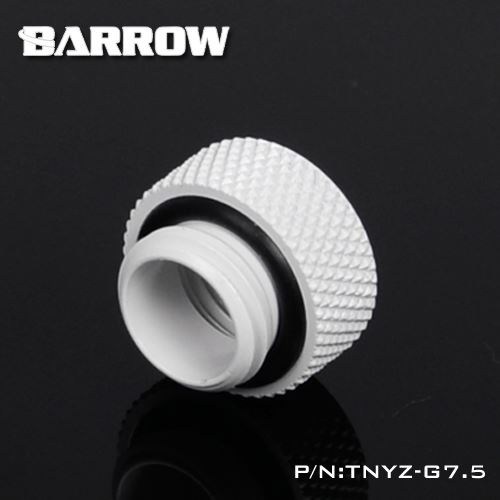 Barrow G1/4 Male to 7.5mm G1/4 Female Extender in White