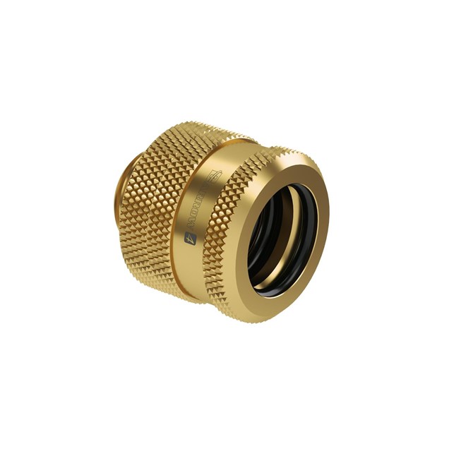 Barrow G1/4 14mm OD Triple Seal Hard Tube Compression Fitting - Gold