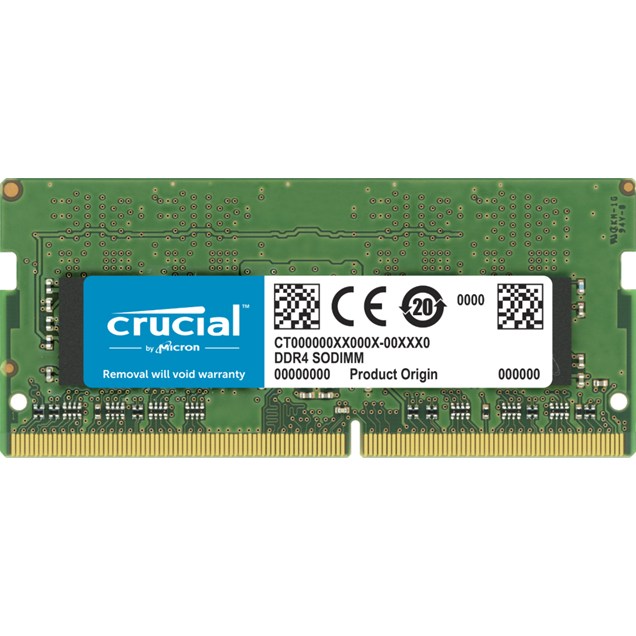 Crucial 32GB DDR4-25600 3200MHz 1.2V CL22 SODIMM