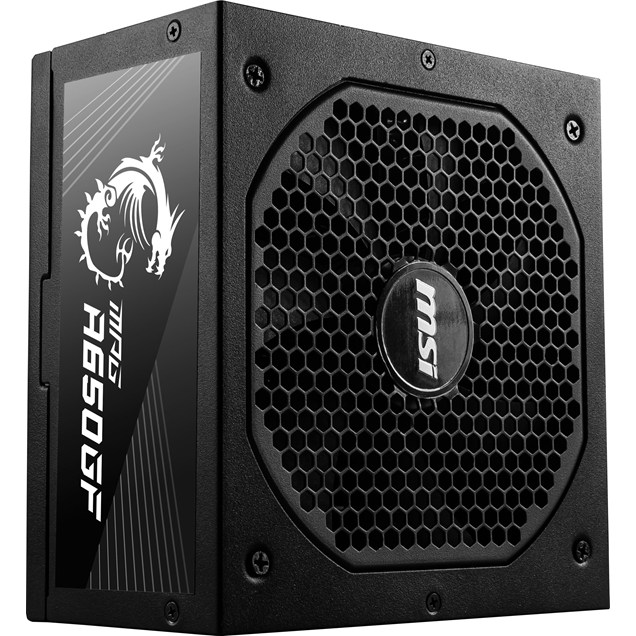 MSI MPG A650GF 650W Modular Power Supply 80 Plus Gold