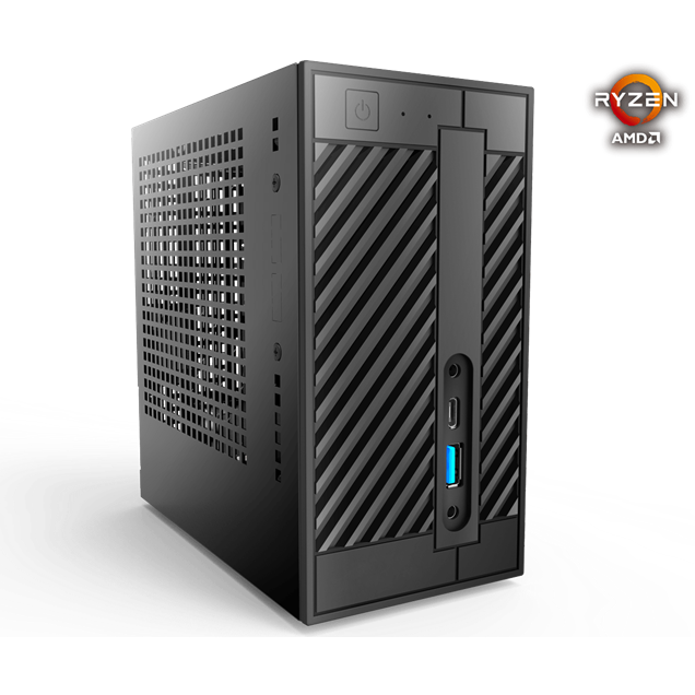 ASRock DeskMini A300 Mini PC Barebone for Socket AM4