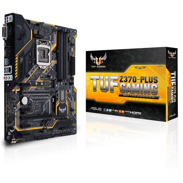 ASUS TUF Z370-PLUS GAMING ATX Motherboard for Intel LGA1151 CPUs