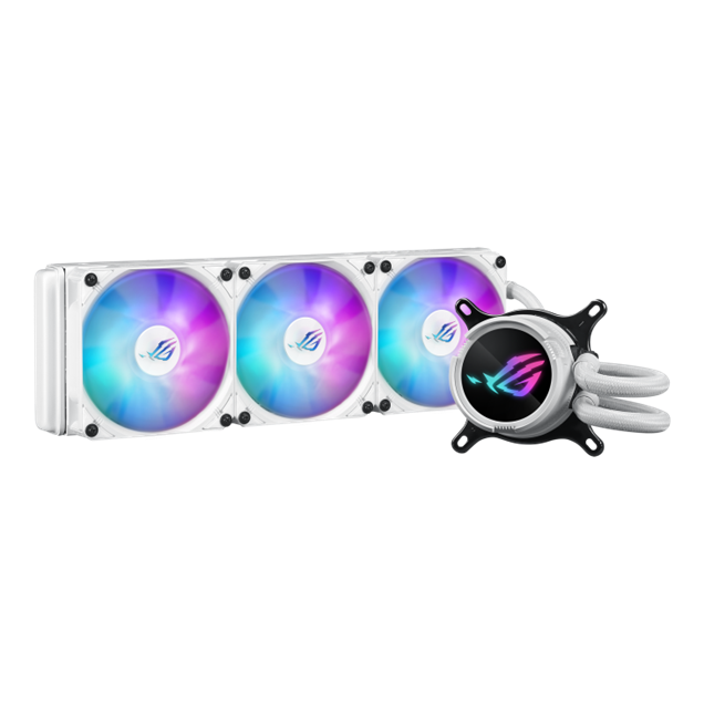 ASUS ROG Strix LC III 360 ARGB White Edition 360mm AiO Liquid CPU Cooler