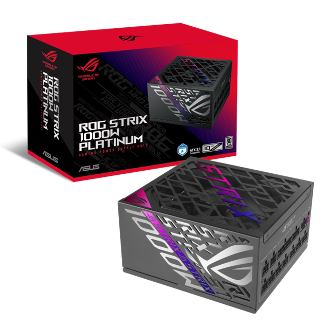 1000W ASUS ROG Strix Platinum Modular 80 Plus Platinum PSU