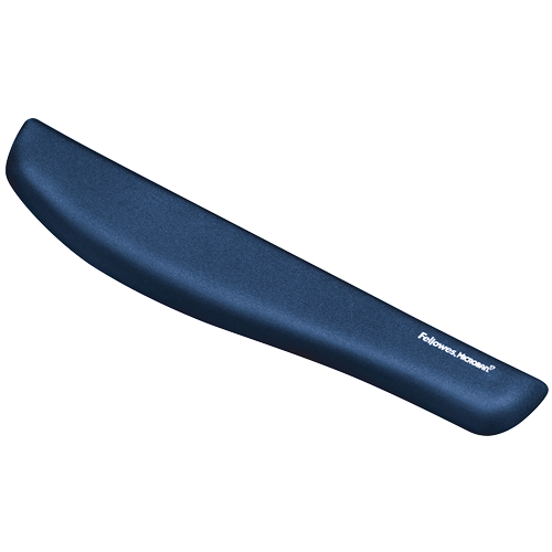 Fellowes PlushTouch Keyboard Wrist Support - Blue