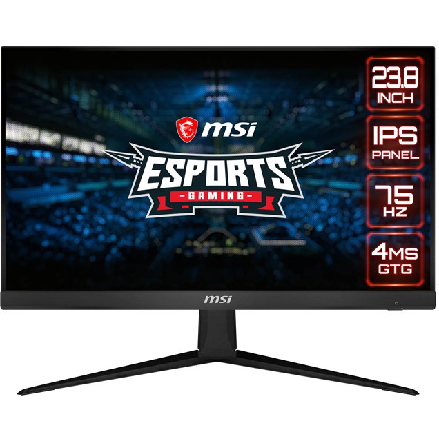 MSI Optix G241V 23.8 inch IPS Monitor - Full HD 1080p, 4ms, HDMI