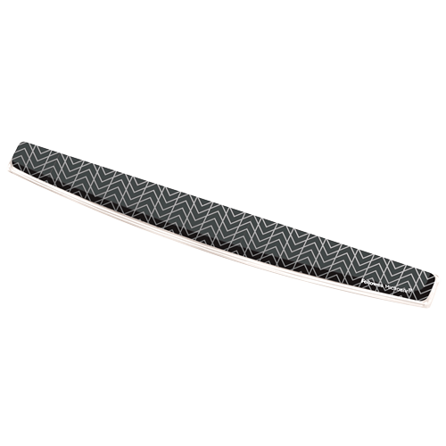 Fellowes Photo Gel Keyboard Wrist Support - Chevron