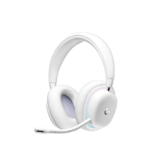Logitech G735 Wireless Gaming Headset in White Mist