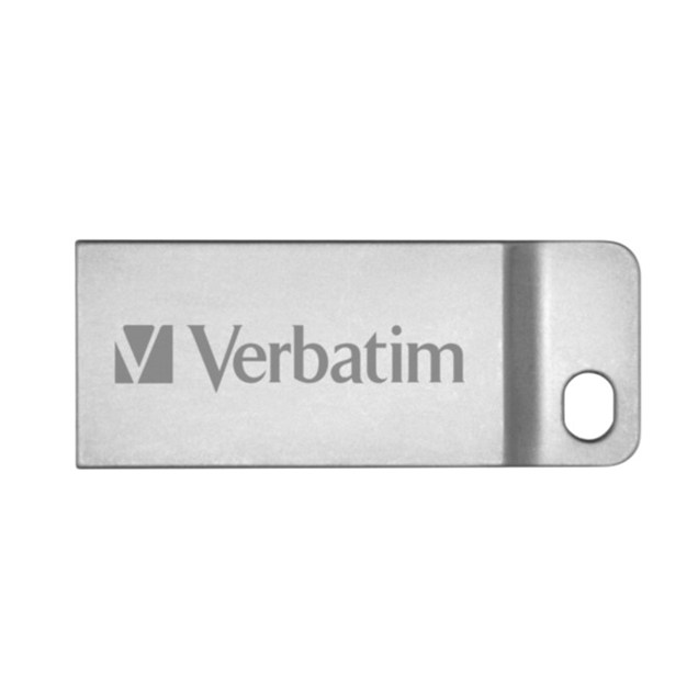 16GB Verbatim Metal Executive USB 2.0 Flash Drive