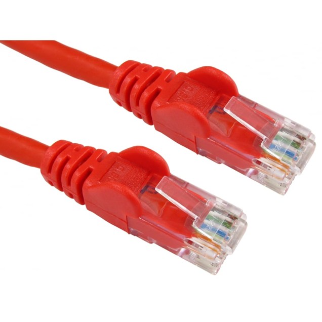 Cables Direct 1.5m CAT6 Patch Cable (Red)