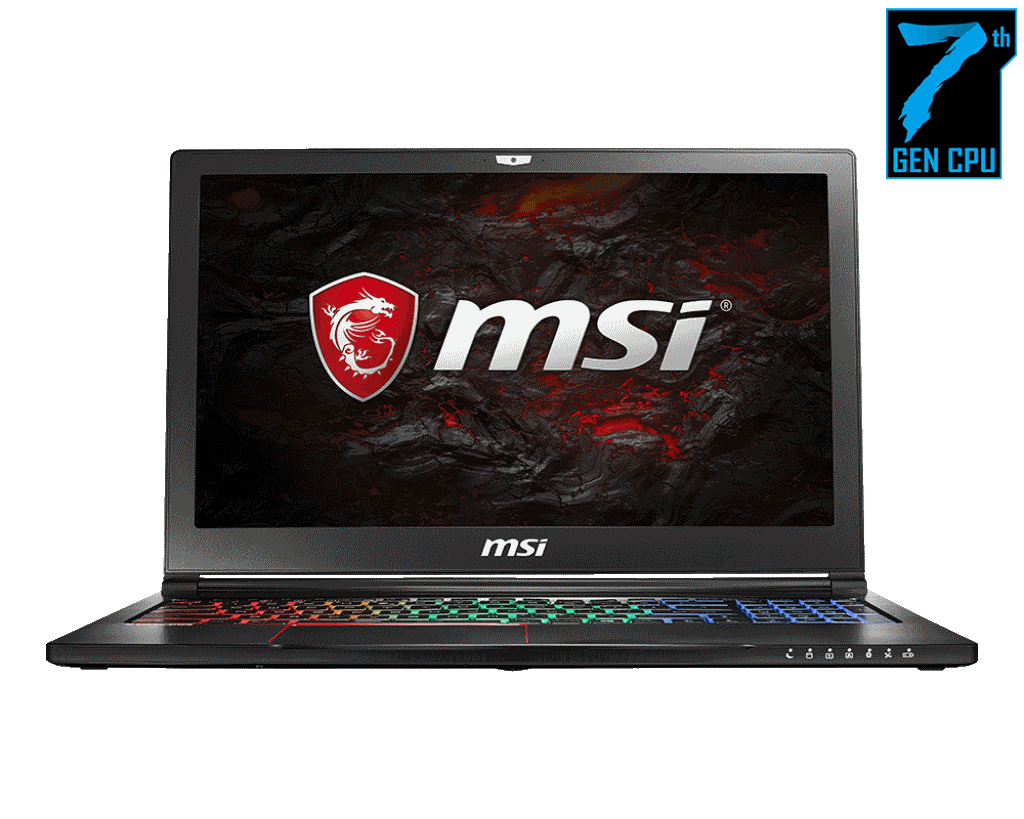 MSI GS63VR 7RG(Stealth Pro)-048UK (15.6 inch) Full HD 120Hz Gaming ...
