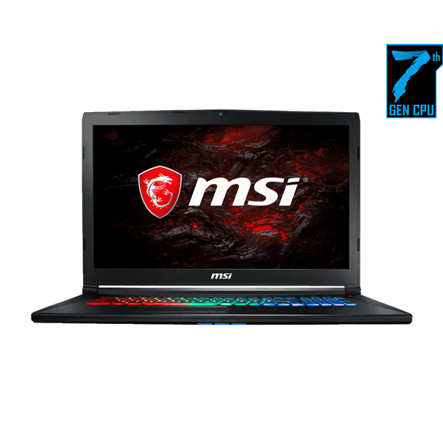 MSI GP72MVR 7RFX Leopard Pro 17.3" Gaming Laptop - Core i7 8GB, 1TB