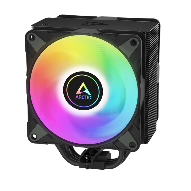 Arctic Freezer 36 A-RGB Black Multi Compatible Tower CPU Cooler with A-RGB