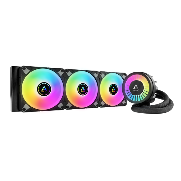 Arctic Liquid Freezer III 360 A-RGB Multi Compatible All-in-One 360mm CPU Water Cooler in Black