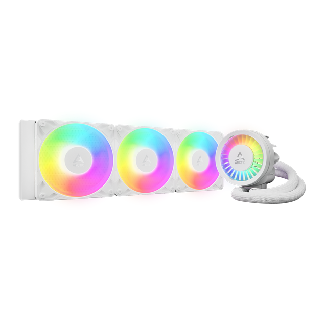Arctic Liquid Freezer III Pro 360 A-RGB (White) Multi Compatible All-in-One CPU Water Cooler with A-RGB