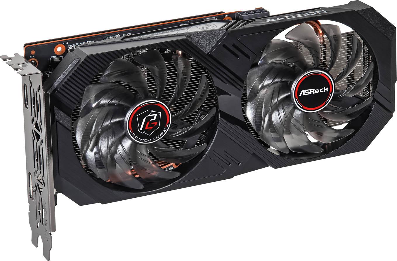 ASRock Radeon RX 6500 XT Phantom Gaming D OC 4GB Overclocked