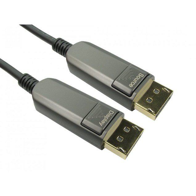 Cables Direct 5m DisplayPort 1.4 Active Optical Cable