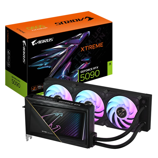 Gigabyte GeForce RTX 5090 Xtreme Waterforce 32GB GDDR7 Graphics Card