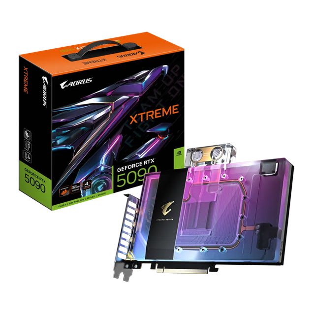 Gigabyte GeForce RTX 5090 Xtreme Waterforce WB 32GB GDDR7 Graphics Card