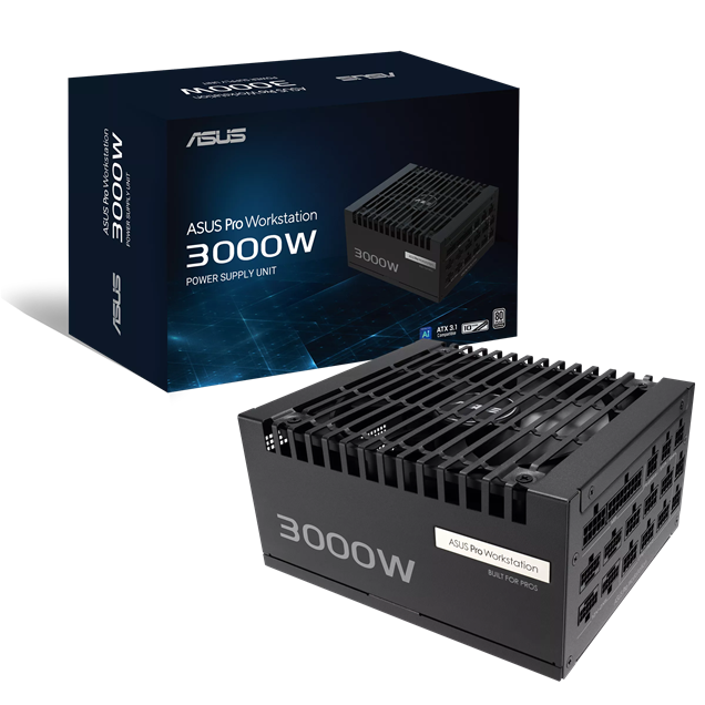 3000W ASUS Pro WS 3000W Platinum Modular 80 Plus Platinum PSU