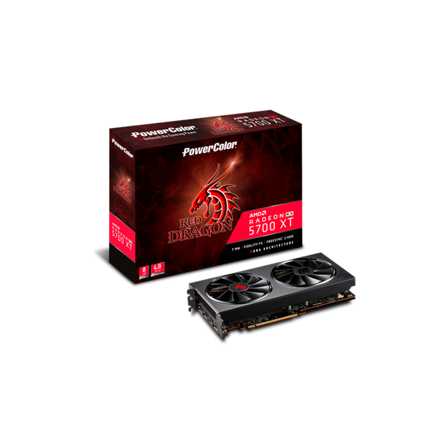 PowerColor Radeon RX 5700 XT Red Dragon OC 8GB Graphics Card
