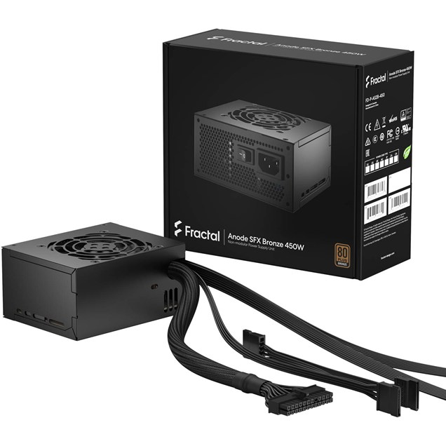 Fractal Design Anode 450W Power Supply 80 Plus Bronze