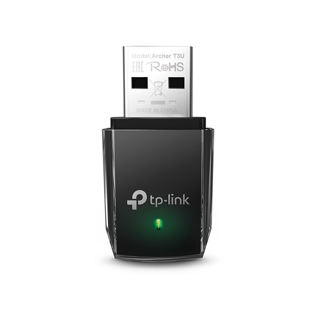 TP-Link Archer T3U 867Mbps Wi-Fi 5 USB Adapter 