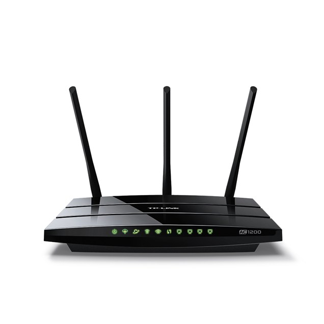 TP-Link Archer VR400 AC1200 867Mbps (5GHz) 300Mbps (2.4GHz) Dual-Band Wireless VDSL/ADSL Modem Router Black (V1.0)