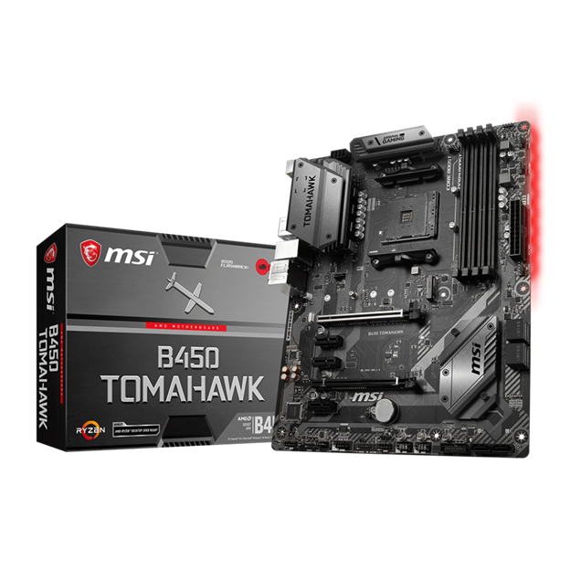 MSI B450 TOMAHAWK ATX Motherboard for AMD AM4 CPUs