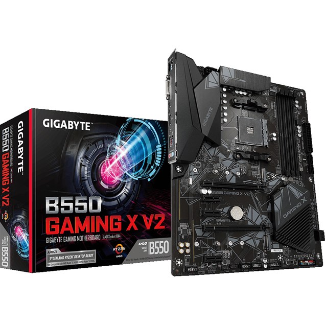 Gigabyte B550 Gaming X V2 ATX Motherboard for AMD Socket AM4 CPUs