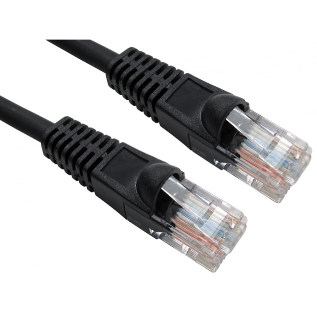 Cables Direct 5m CAT5E Patch Cable (Black)