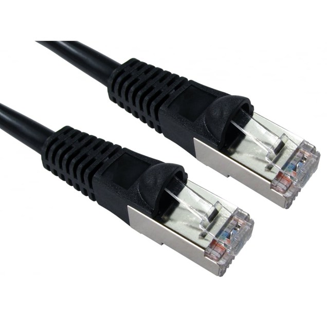 Cables Direct 0.5m CAT5E Patch Cable (Black)