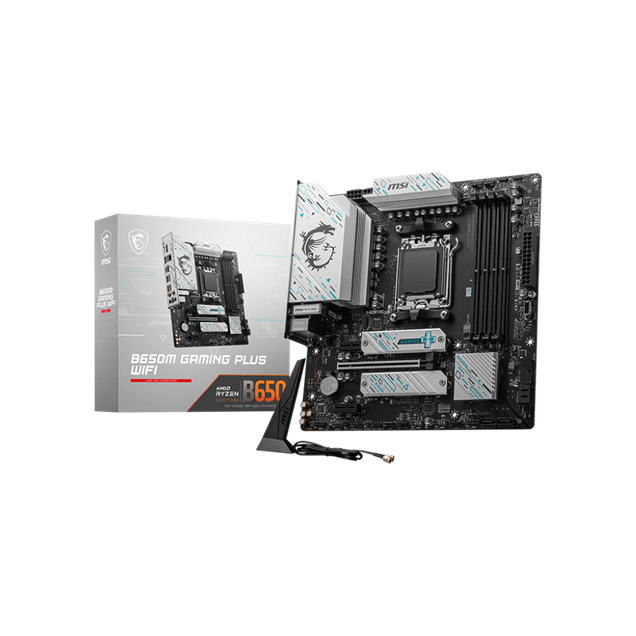 MSI B650M GAMING PLUS WIFI mATX Motherboard for AMD AM5 CPUs