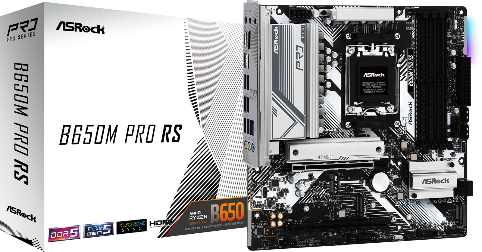 ASRock B650M Pro RS Motherboard - CCL Computers