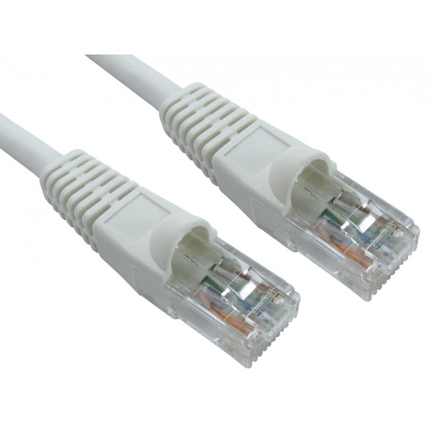 Cables Direct 0.5m CAT6 Patch Cable (White)