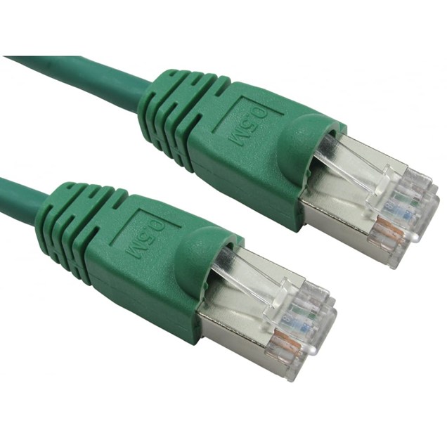 Cables Direct 5m CAT6 Patch Cable (Green)