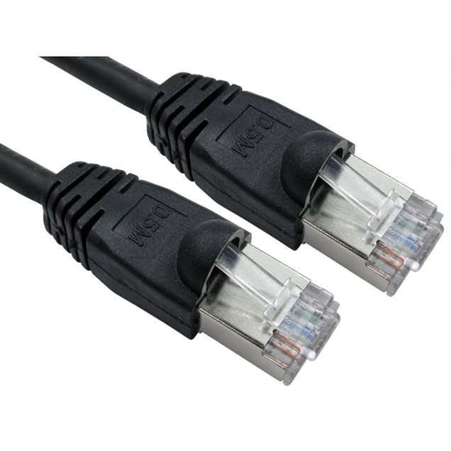 Cables Direct 30m CAT6 Patch Cable (Black)