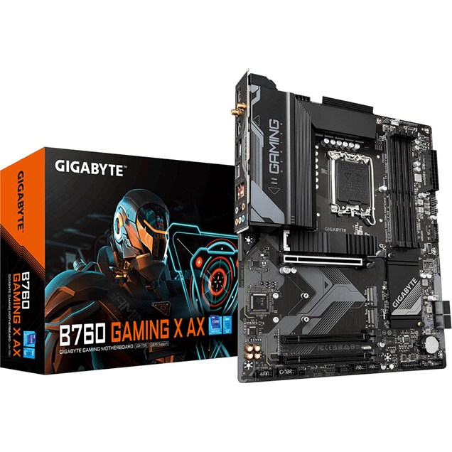 Gigabyte B760 GAMING X AX ATX Motherboard for Intel LGA1700 CPUs