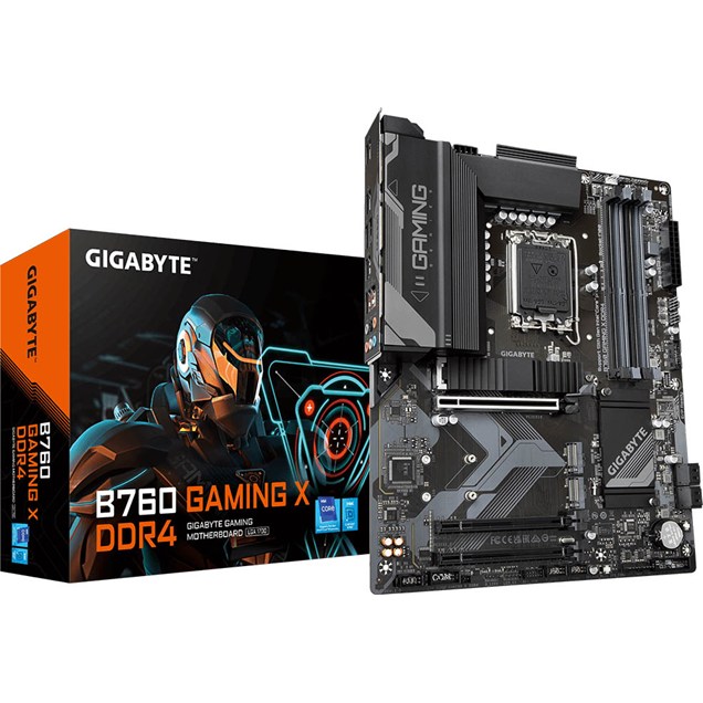 Gigabyte B760 GAMING X DDR4 ATX Motherboard for Intel LGA1700 CPUs